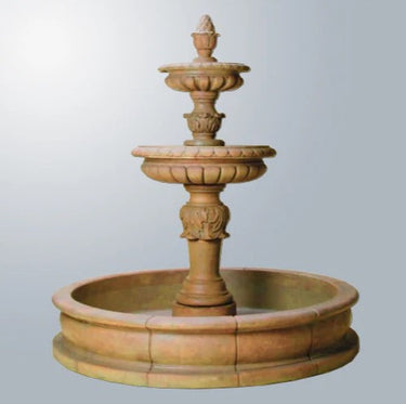 Giannini Garden Fonte Acanto Pond Outdoor Water Fountain